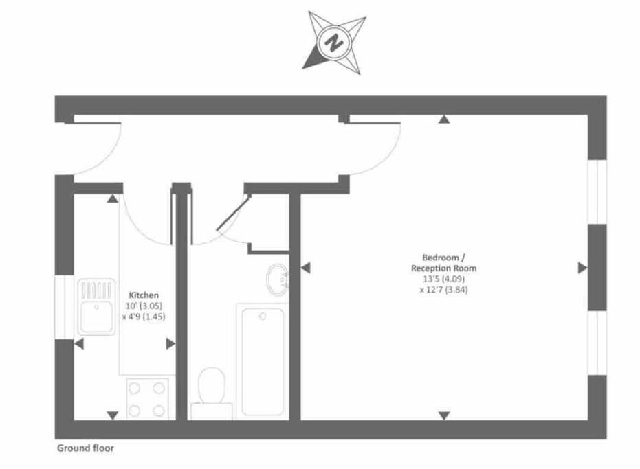 Apartament Exclusive Flat In Oxford Centre With Ac Zewnętrze zdjęcie